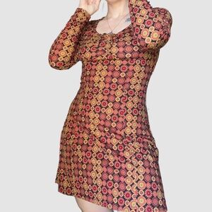 SO Good for Life medallion print dress Size XL NWOT